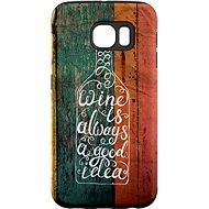 MyCase "Good idea," + protective glass for Samsung Galaxy S7 - Protective Case by Alza