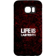 MyCase "Life is Labyrinth" + protective glass for Samsung Galaxy S7 - Protective Case by Alza