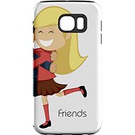 MojePouzdro "Best Friends 2" + protective glasses for Samsung Galaxy S7 - Protective Case by Alza