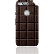 My Chocolate Case + Protective Glass for Google Pixel - Protective Case by Alza