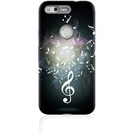 MyCase "Sheet Music" + Protective Glasses for Google Pixel - Protective Case by Alza