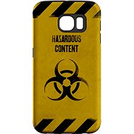 MojePouzdro "At your own risk" + Screen protector for Samsung Galaxy S6 Edge - Protective Case