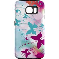 MojePouzdro "White butterfly" + Screen protector for Samsung Galaxy S7 Edge - Protective Case by Alza
