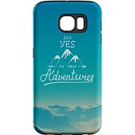 MyCase "Adventures" + protection film for Samsung Galaxy S7 Edge - Protective Case by Alza