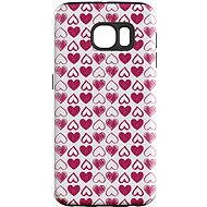 MojePouzdro "Hearts" + Protector for Samsung Galaxy S7 Edge - Protective Case by Alza