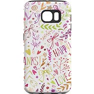 My "Spring" Case + Protective Film for Samsung Galaxy S6 Edge - Protective Case by Alza
