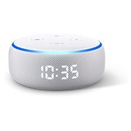 Amazon Echo Dot 3rd Generation with Clock - Sandstone - Voice Assistant