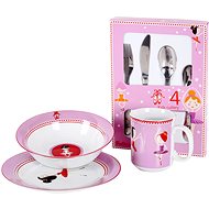 Amefa Dining set for girls "Balerina" 7pcs - Children's Dining Set