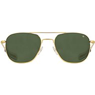 American Optical Original Pilot gold polarized with green lenses size 52 - Sunglasses