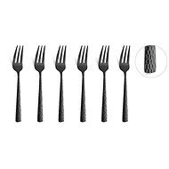 AMEFA FECILITY DESSERT FORK, 6PCS, BLACK - Cutlery Set