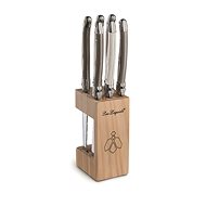 AMEFA Steak set 6 pcs in wooden block, mix of colours - Knife Set