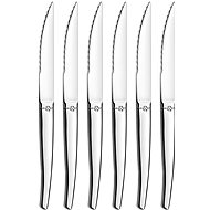 Amefa Set of Stainless-steel Steak Knives, 6pcs, in Plastic Block - Cutlery Set