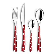 Amefa Cutlery Set Zephyr Red Dots 372242R 24pcs - Cutlery Set