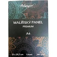 Artmagico Painting panels, set of 5 - Art Canvas