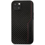 AMG PU Carbon Effect Back Cover for Apple iPhone 13 mini Black - Phone Cover