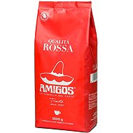 Amigos Caffe Qualitá Rossa, 1000g - Coffee