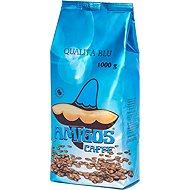 Amigos Caffe Qualitá Blu, 1000g - Coffee