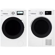 AMICA PPF 9423 BSIW + AMICA SUPF  822 W - Washer Dryer Set