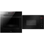 AMICA TXB 123 TCPDNB Pyro + AMICA TMI 25 BXB - Built-in Oven & Microwave Set