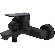 AM. PM Hit FTA10022 Single-Lever Bath and Shower Mixer Tap, Black - Tap