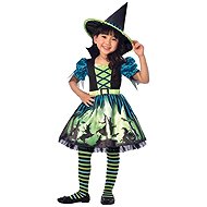 Amscan čarodějnice - zelený - hocus pocus - vel. 3-4 roky - halloween - Costume
