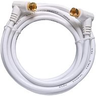 Mascom satellite cable 777-015, angled connectors F 1,5m - Coaxial Cable