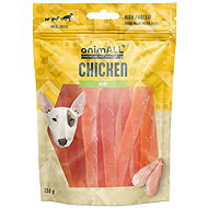 animALL Soft chicken strips 250 g - Dog Treats
