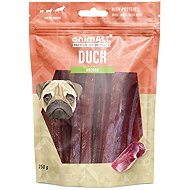 animALL Soft duck strips 250 g - Dog Treats
