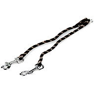 animALL Forking rope 2 × 37 cm, 6 mm - Double Dog Leash