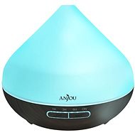 Anjou AJ-AD001 sötétbarna fa LED 300 ml - Aroma diffúzor