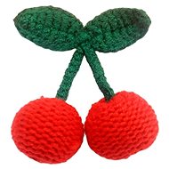ANNAM Crocheted fruits Cherry 1pc, 5 × 6 cm - Artificial Flower