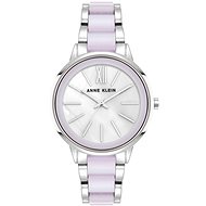 Anne Klein ladies round silver watch AK/1413IRSV - Watch