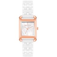 Anne Klein ladies square rose gold AK/5022RGWT watch - Watch