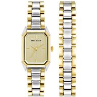 Anne Klein ladies watch square silver AK/5019TTST - Watch