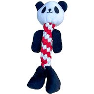 ANNAM Plush knitted animal 17 cm, panda - Dog Toy