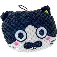 ANNAM Plush animal head 12 × 13 cm, cat - Dog Toy