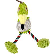 ANNAM Plush bird 25 cm, green - Dog Toy