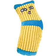ANNAM Plush sock 15 cm, yellow - Dog Toy