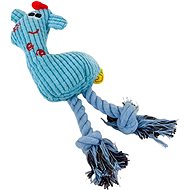 ANNAM Plush giraffe 25 cm, turquoise - Dog Toy