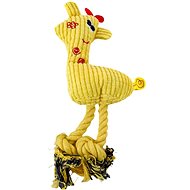 ANNAM Plush giraffe 25 cm, yellow - Dog Toy