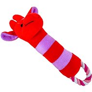 ANNAM Plush animal 24 cm, red - Dog Toy