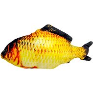 ANNAM Plush fish for animals 20 cm, yellow carp - Dog Toy