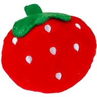 ANNAM Plush fruit and vegetables 9-13 cm, strawberry - Dog Toy