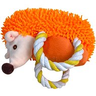 ANNAM Plush hedgehog 17 × 13 cm, orange - Dog Toy