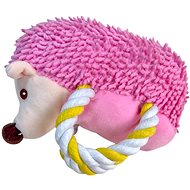 ANNAM Plush hedgehog 17 × 13 cm, pink - Dog Toy