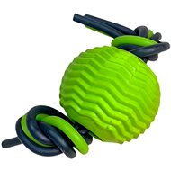 ANNAM Rubber ball 23 × 6,5 cm, green - Dog Toy Ball