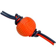ANNAM Rubber ball 23 × 6,5 cm, orange - Dog Toy Ball