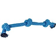 ANNAM Knitted knot 28 cm, blue - Dog Toy
