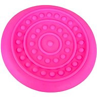 ANNAM Rubber flying saucer dotted 22 cm, pink - Dog Toy