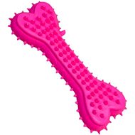 ANNAM Dental bone for dogs 10 cm, pink - Dog Toy